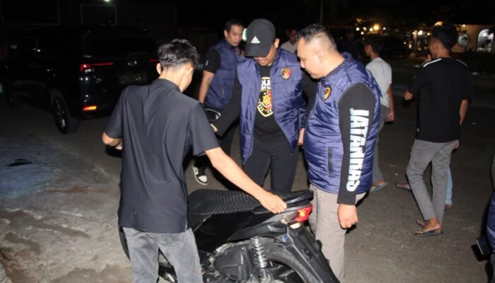 Cegah Kejahatan Jalanan, Polres Aceh Barat Intensifkan Patroli Malam