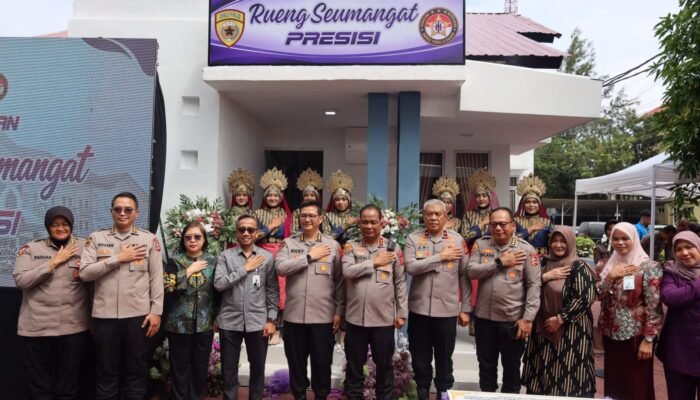 Kapolda Aceh Resmikan Gedung Rueng Seumangat Presisi untuk Layanan Psikologi