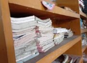 Ruang Perpustakaan SD Negeri 101772 Tanjung Selamat Kotor dan Rusak, Warga Pertanyakan Pengelolaan