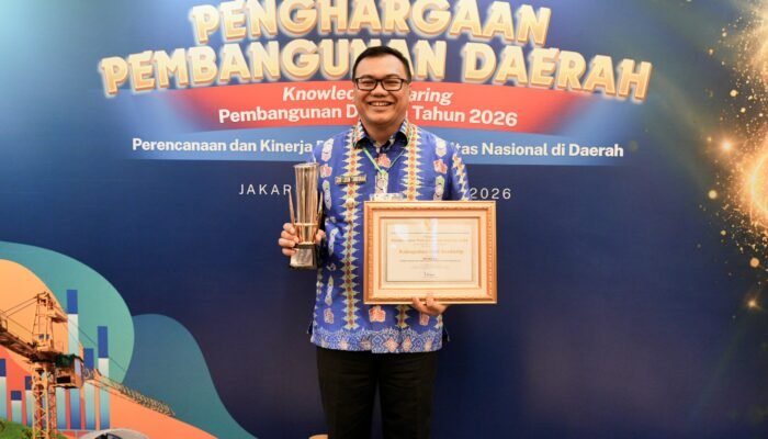 Deli Serdang Sabet Terbaik II Penghargaan Pembangunan Daerah 2026