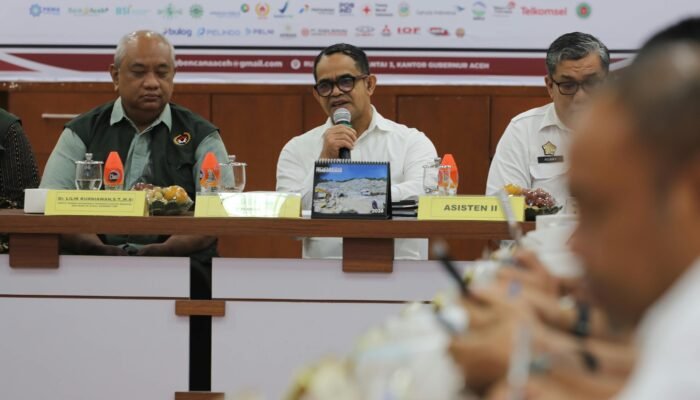 Plt Sekda Aceh Dorong Percepatan Rehab-Rekon Pascabencana Jelang Musim Hujan