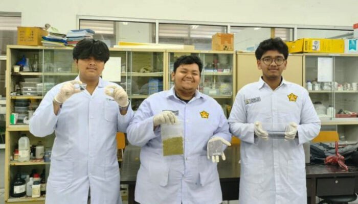 Mahasiswa Teknik Kimia USK Sulap Rumput Bambu Jadi Material Penjernih Air
