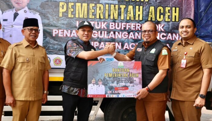 Bantuan Bufferstock Senilai Rp5,38 Miliar Disalurkan ke Tiga Kabupaten di Aceh
