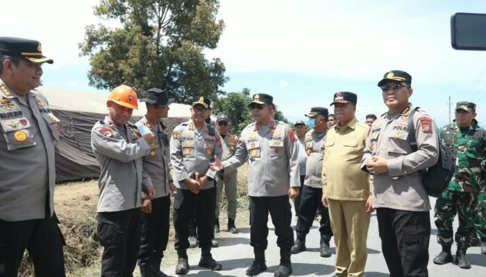 Pascaerupsi Sinabung, Kapolda Sumut Pastikan Personel Siaga di Posko Bencana
