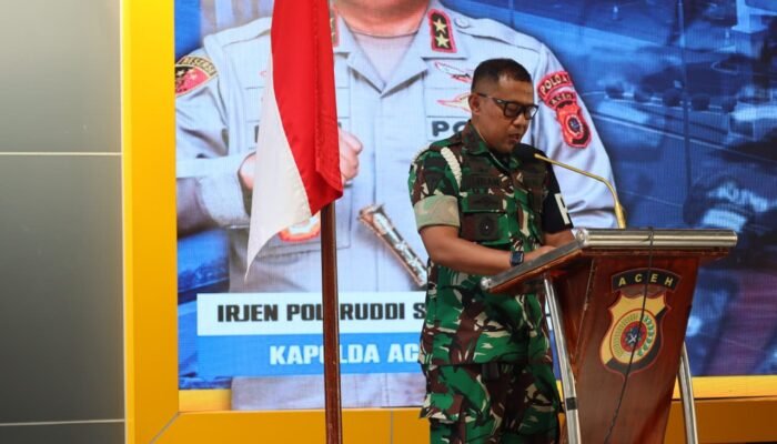 Pangdam IM Apresiasi dan Dukung Polda Aceh dalam Memberantas Narkotika