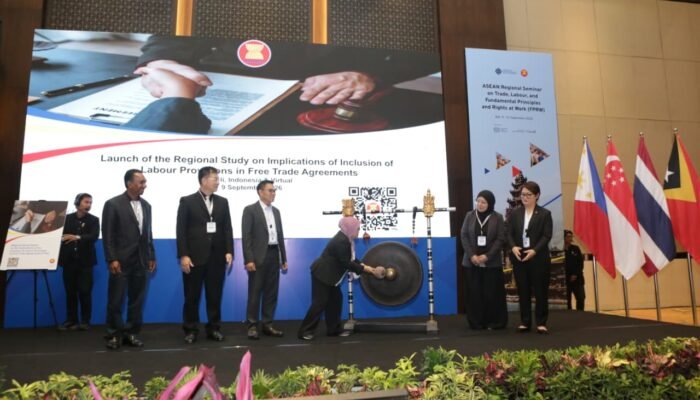 Kemnaker Tekankan Pelindungan Hak Tenaga Kerja pada Perdagangan antar Negara dalam Seminar Regional ASEAN