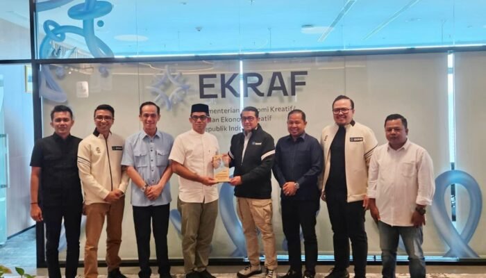 Bahas Kemandirian Ekonomi Dayah, Disdik Dayah Aceh Audiensi dengan Menteri Ekonomi Kreatif