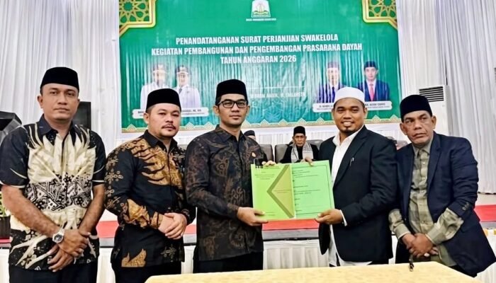 Wujud Kepercayaan Mualem-Dek Fadh pada Dayah, Muhsin Serahkan Proyek Rp157 M Lewat Swakelola