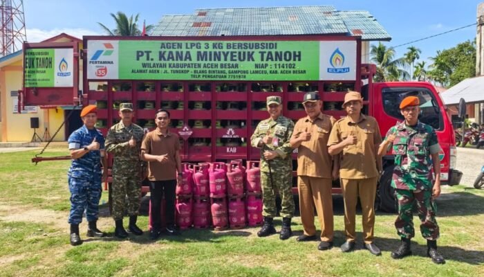 Lanud SIM Gelar Pasar Murah di Blang Bintang, Refill LPG 5.5 hanya Rp100 Ribu