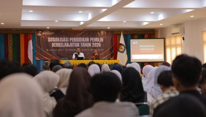 Kolaborasi KPU RI, DPD IMM Aceh, dan FH UNMUHA Gelar Sosialisasi Kepemiluan