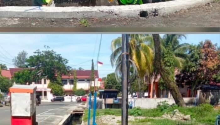 PUPR Aceh Barat Bersihkan Saluran Jelang HUT Kota Meulaboh