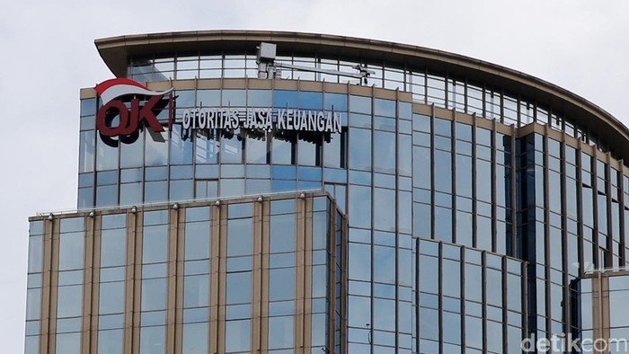 Gedung Otoritas Jasa Keuangan. (Ari Saputra/detikfinance)