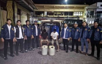 Polresta Banda Aceh Amankan Mobil Kia Travello Bawa 600 Liter Bio Solar Subsidi