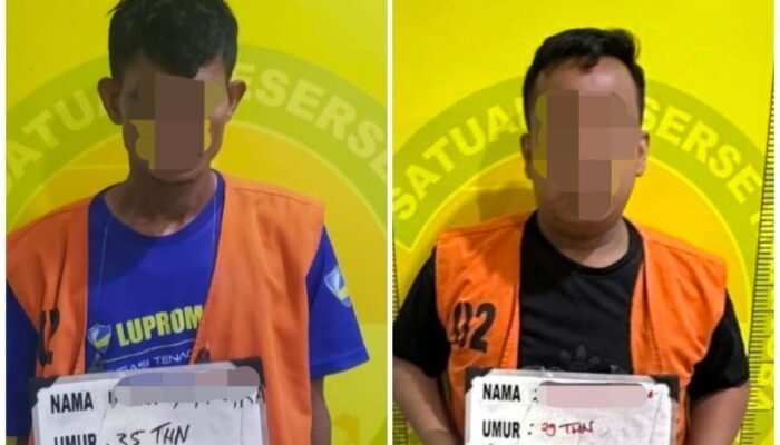 Jual Sabu, Dua Warga Tanjung Morawa Ditangkap Satres Narkoba Polresta Deli Serdang   