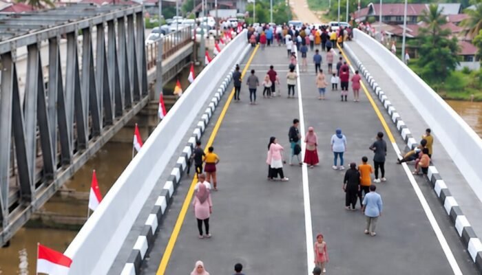 Jembatan Kuta Blang Bireuen Resmi Dibuka, Jalur Banda Aceh–Medan Kembali Normal
