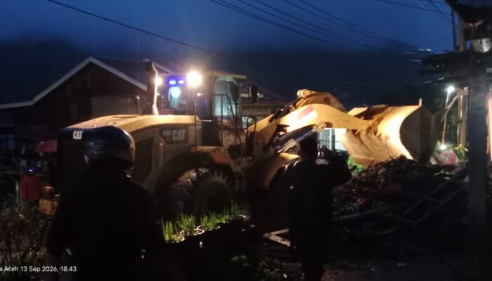 1 Warga Meninggal dan 13 Luka-luka Akibat Longsor di Aceh Tengah