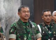 KSAD Jenderal TNI Maruli Simanjuntak di Markas Besar Angkatan Darat Jakarta, Jumat (9/10).(DOK. Dinas Penerangan Angkatan Darat)