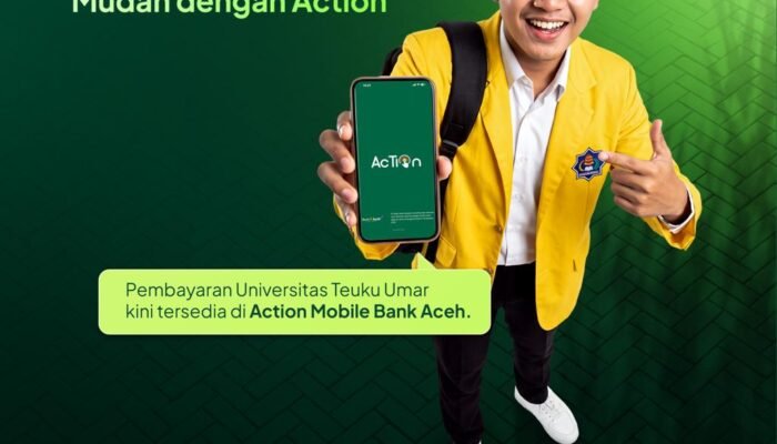 Bank Aceh Syariah Permudah Mahasiswa UTU Bayar UKT via Action Mobile