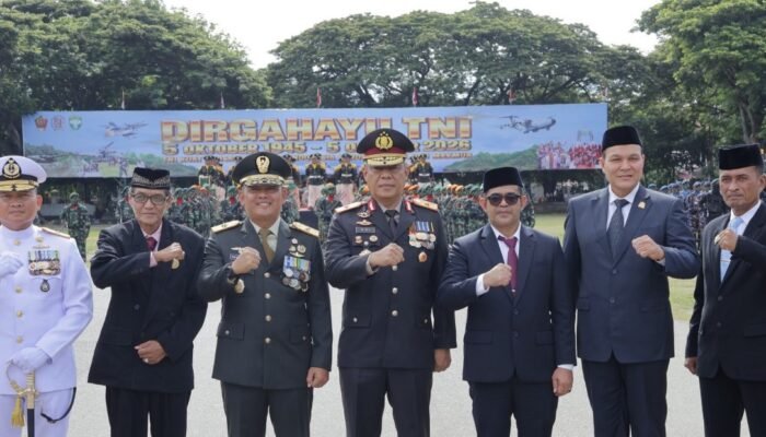 Wakapolda Aceh Hadiri HUT ke-81 TNI di Blang Padang