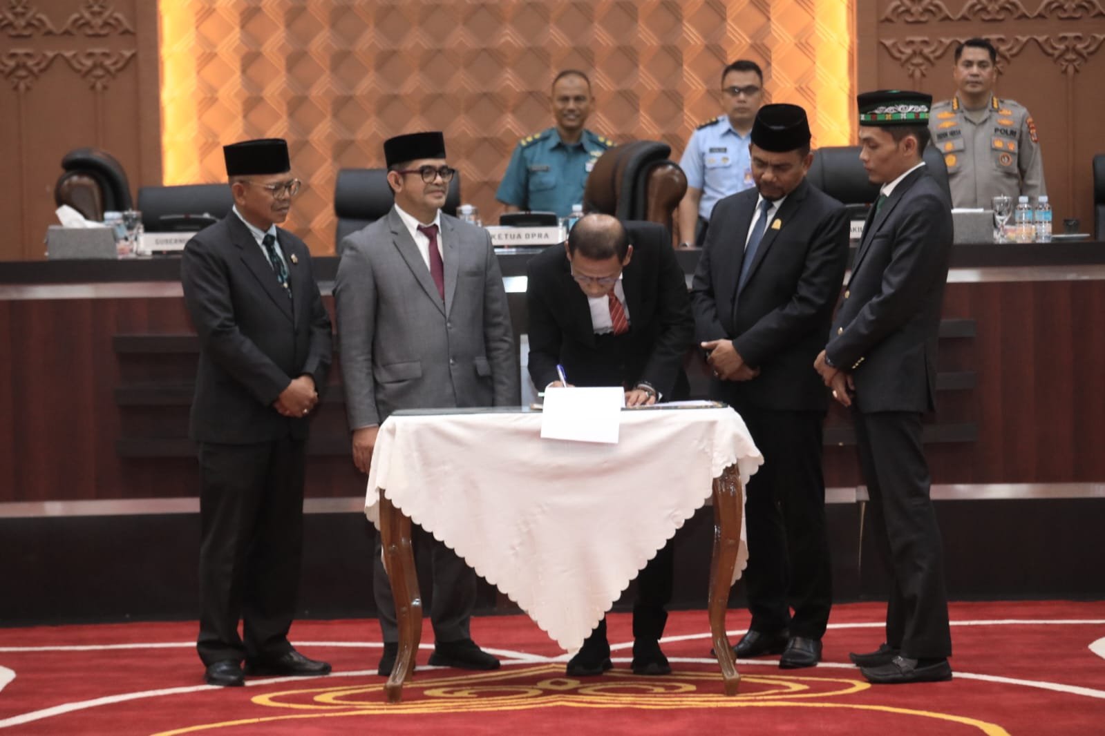 ‎Proses penandatanganan KUA serta PPAS untuk Tahun Anggaran 2027. (Dok. Ist)