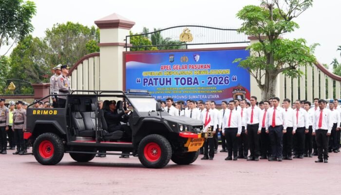 Operasi Patuh Toba 2026 Dimulai, Kapolda Sumut Tekankan Keselamatan