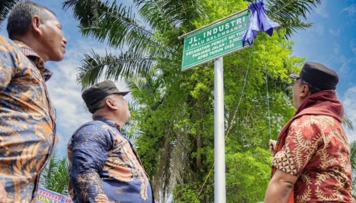 ‎Bupati Deli Serdang Resmikan  Jalan Sepanjang 18,4 Km di Percut Sei Tuan