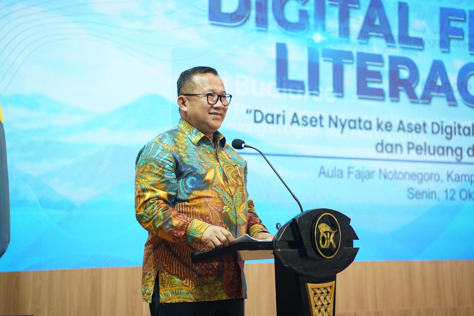 Kepala Eksekutif Pengawas Inovasi Teknologi Sektor Keuangan, Aset Keuangan Digital, dan Aset Kripto OJK, Adi Budiarso. (Dok. OJK)