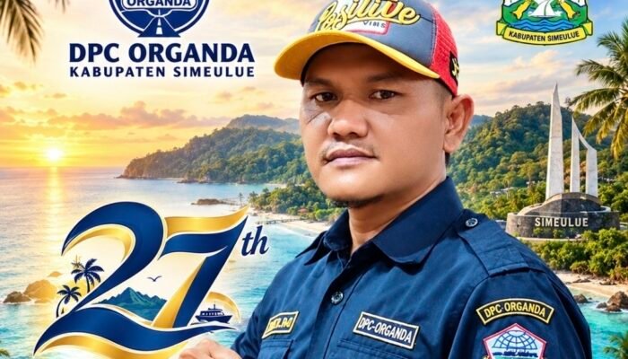 DPC Organda Soroti HUT ke-27 Kabupaten Simeulue