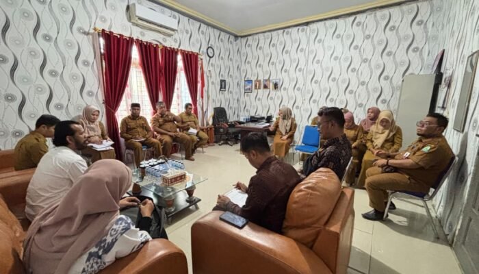 Dinsos Simeulue Terima Kunjungan Tim Ombudsman RI Perwakilan Provinsi Aceh