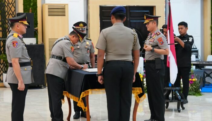 Kapolda Sumut Pimpin Sertijab Wakapolda dan Kapolresta Deli Serdang