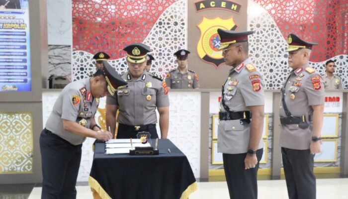 Irjen Pol Ruddi Setiawan Pimpin Sertijab Wakapolda Aceh, Brigjen Pol Latif Usman Resmi Bertugas