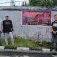 Polres Simeulue Pasang Baliho Imbauan Penggunaan BBM Bersubsidi di SPBU