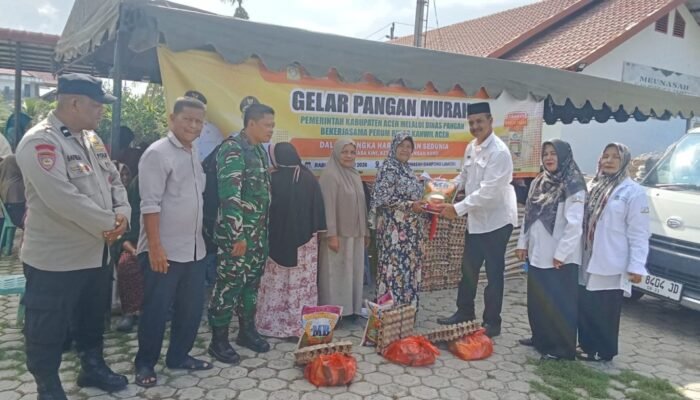 Aceh Besar Gelar Pangan Murah, Paket Sembako Rp178 Ribu