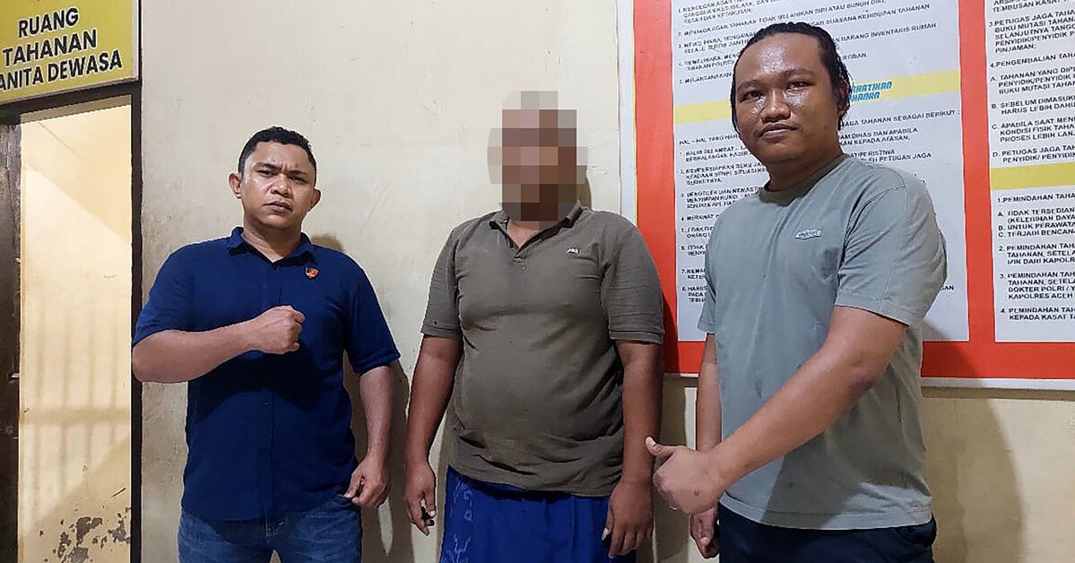 Penangkapan terduga pelaku curas oleh Resmob Polres Aceh Barat di Samatiga