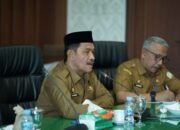 Wakil Bupati Aceh Besar Syukri A. Jalil memimpin rapat lanjutan pelaksanaan MTQ ke-35 Tingkat Kabupaten Aceh Besar tahun 2026. (Dok. Biro Humas Pemkab Aceh Besar)
